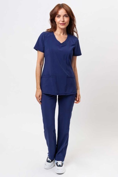 Dámske lekárske nohavice Cherokee Infinity Slim Pull-on námornícky modré-2