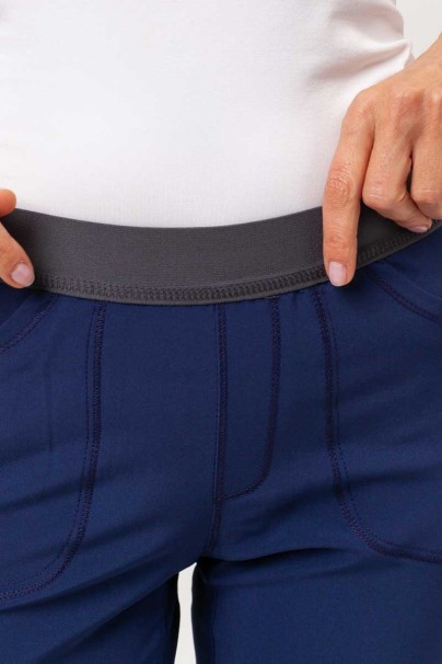 Dámske lekárske nohavice Cherokee Infinity Slim Pull-on námornícky modré-4