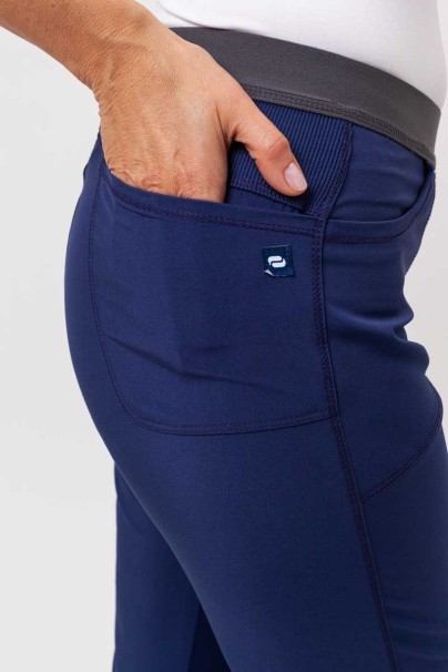 Dámske lekárske nohavice Cherokee Infinity Slim Pull-on námornícky modré-5