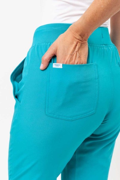 Dámske lekárske nohavice Uniforms World 309TS™ Valiant morsky modré-3