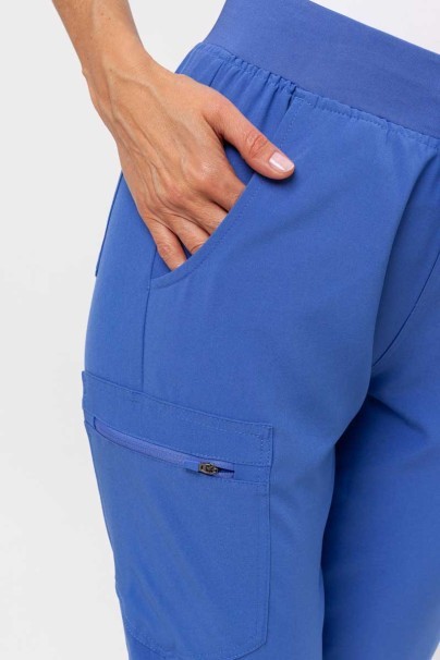 Dámske lekárske nohavice Uniforms World 309TS™ Valiant klasicky modré-4