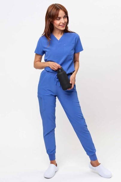 Dámske lekárske nohavice Uniforms World 309TS™ Valiant klasicky modré-2