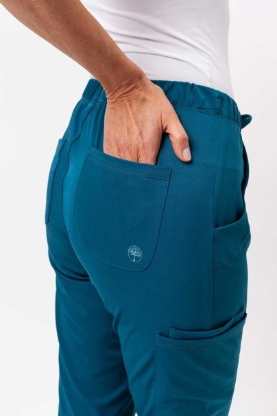 Dámska lekárska súprava Healing Hands (blúza Monica, nohavice Rebecca) karaibsky modrá-10