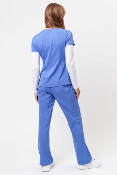 Dámska lekárska blúza Healing Hands Monica V-neck klasicky modrá-8