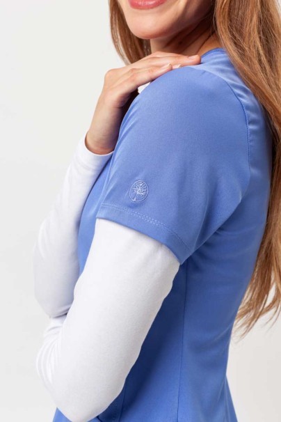 Dámska lekárska blúza Healing Hands Monica V-neck klasicky modrá-4