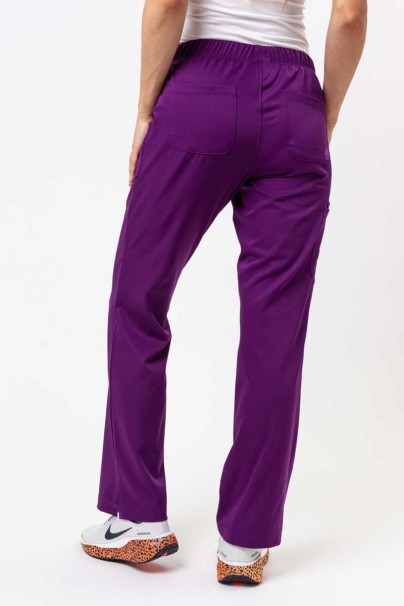 Dámska lekárska súprava Healing Hands (blúza Monica, nohavice Rebecca) baklažánová-9