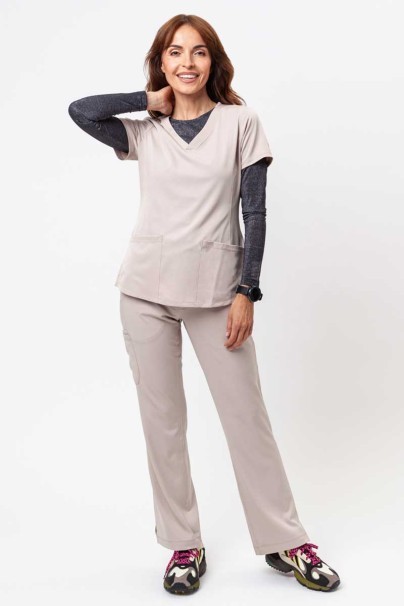 Dámska lekárska blúza Healing Hands Monica V-neck béžová-2