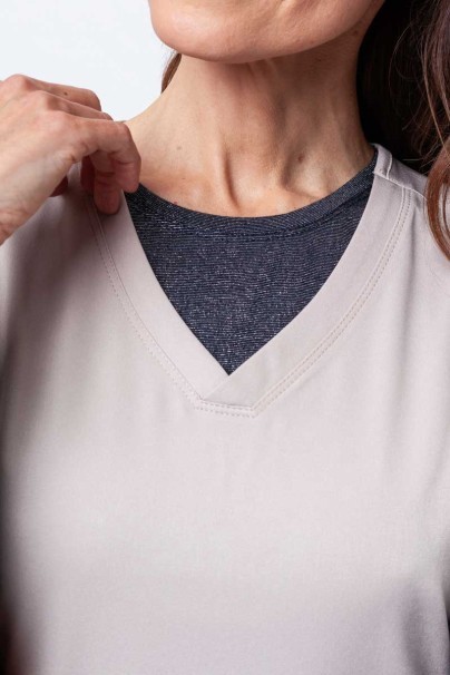 Dámska lekárska blúza Healing Hands Monica V-neck béžová-3