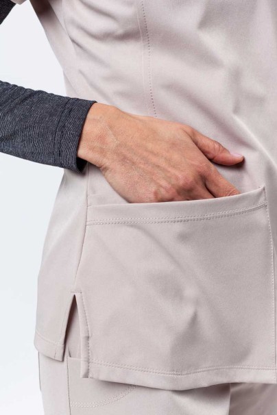 Dámska lekárska blúza Healing Hands Monica V-neck béžová-5