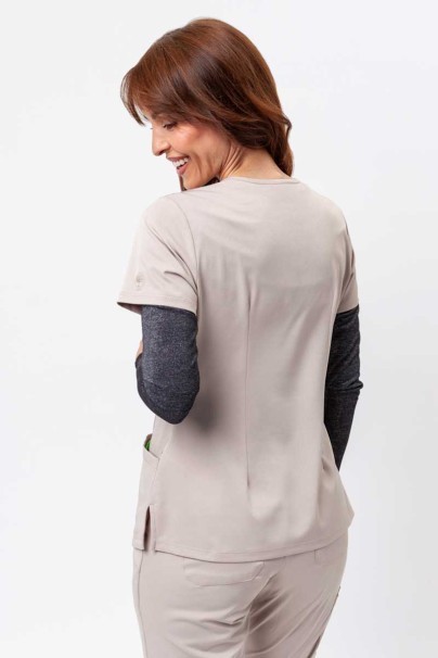 Dámska lekárska blúza Healing Hands Monica V-neck béžová-2