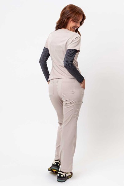 Dámske lekárske nohavice Healing Hands Rebecca Flare bežové-2