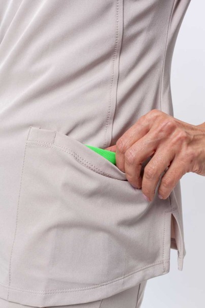 Dámska lekárska súprava Healing Hands (blúza Monica, nohavice Rebecca) béžová-6