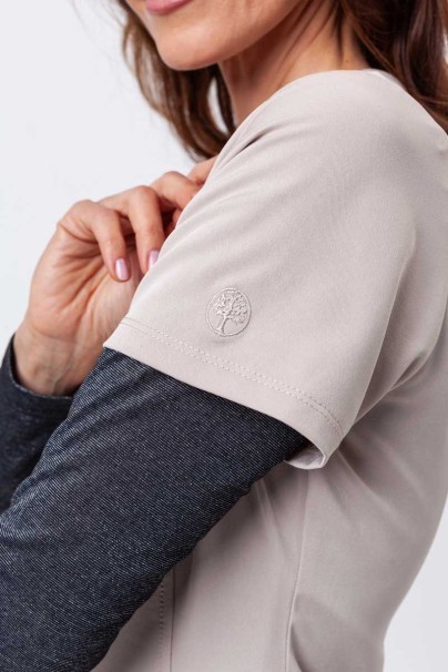 Dámska lekárska súprava Healing Hands (blúza Monica, nohavice Rebecca) béžová-5
