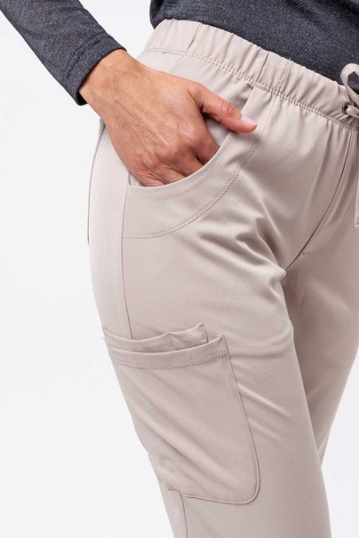 Dámska lekárska súprava Healing Hands (blúza Monica, nohavice Rebecca) béžová-10