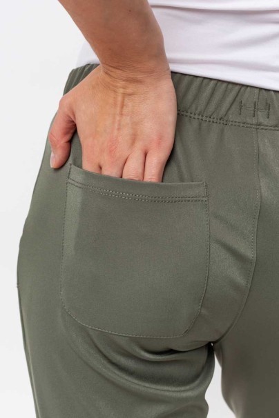 Dámska lekárska súprava Healing Hands (blúza Monica, nohavice Rebecca) olivková-11