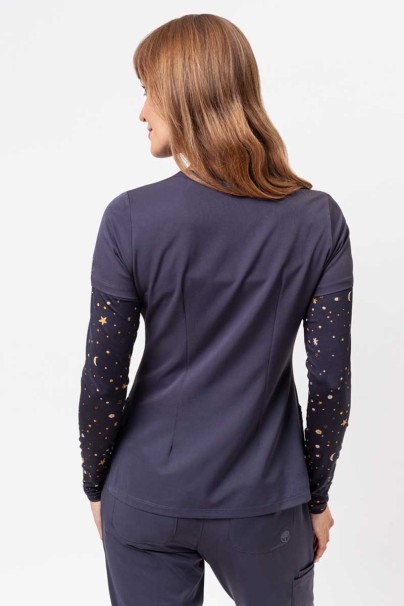 Dámska lekárska blúza Healing Hands Monica V-neck šedá-2