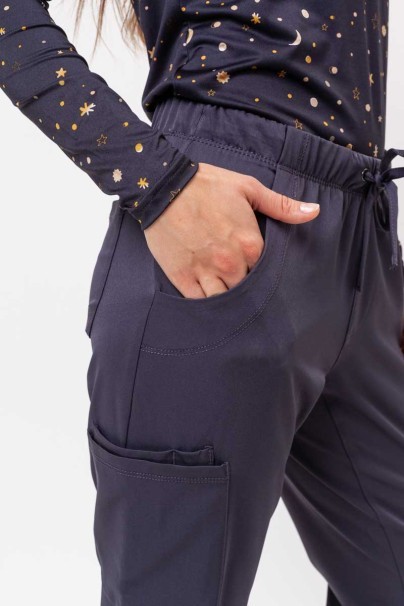 Dámske lekárske nohavice Healing Hands Rebecca Flare šedé-4