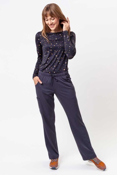 Dámske lekárske nohavice Healing Hands Rebecca Flare šedé-9