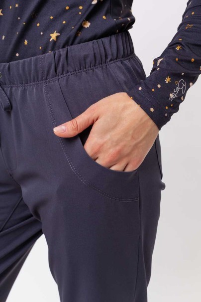 Dámska lekárska súprava Healing Hands (blúza Monica, nohavice Rebecca) šedá-11