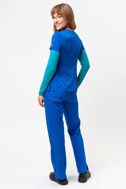 Dámske lekárske nohavice Healing Hands Rebecca Flare kráľovsky modré-8