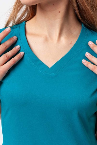 Dámska lekárska súprava Healing Hands (blúza Monica, nohavice Rebecca) morsky modrá-4