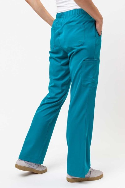 Dámske lekárske nohavice Healing Hands Rebecca Flare morsky modré-2
