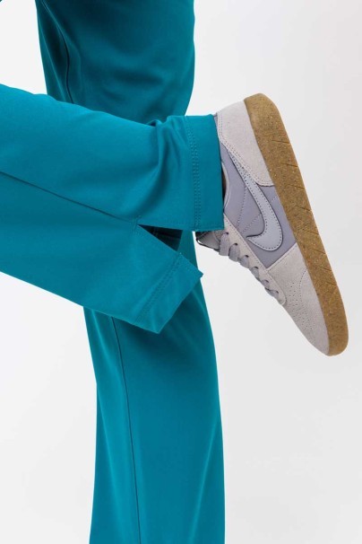 Dámske lekárske nohavice Healing Hands Rebecca Flare morsky modré-6