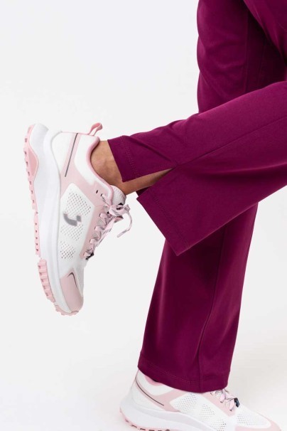 Dámska lekárska súprava Healing Hands (blúza Monica, nohavice Rebecca) čerešňová červená-13