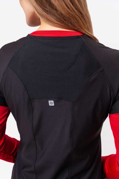 Lekárska dámska súprava Maevn Embrace (blúzka Luna, nohavice Nora) čierna-4