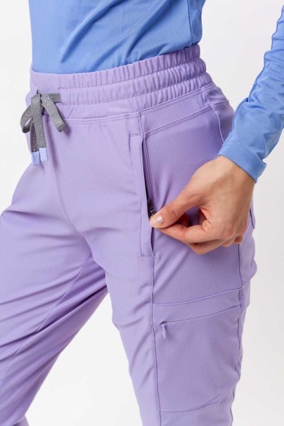 Dámske lekárske nohavice Maevn Embrace Nora levanďulové-4