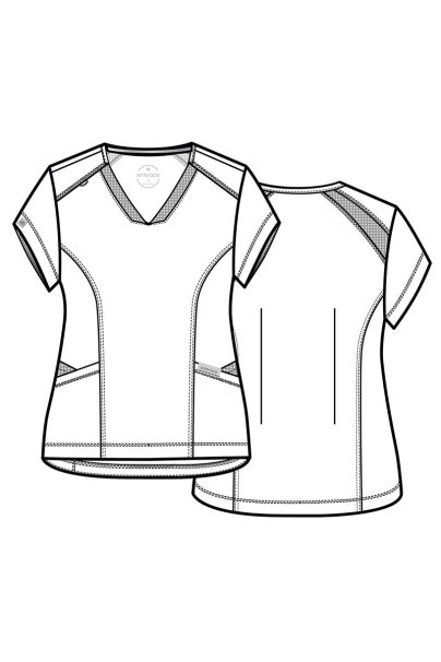 Lekárska dámska súprava Maevn Embrace (blúza Zoe, nohavice Mia) olivková-15