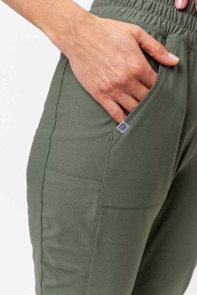 Dámske lekárske nohavice Maevn Embrace Mia olivkové-4