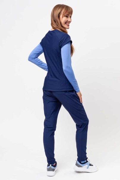 Dámska lekárska blúza Maevn Embrace Zoe námornícky modrá-7