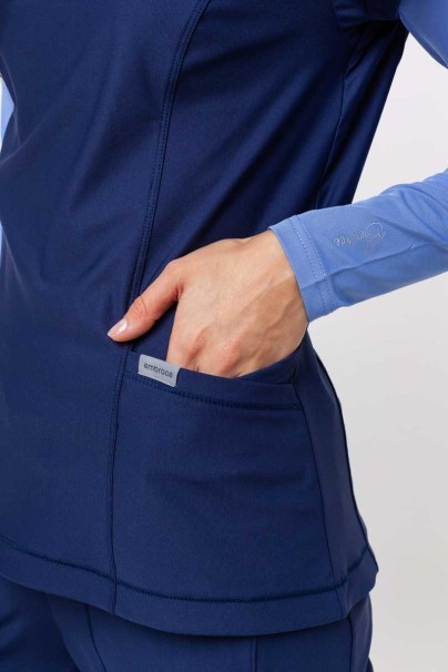 Dámska lekárska blúza Maevn Embrace Zoe námornícky modrá-4