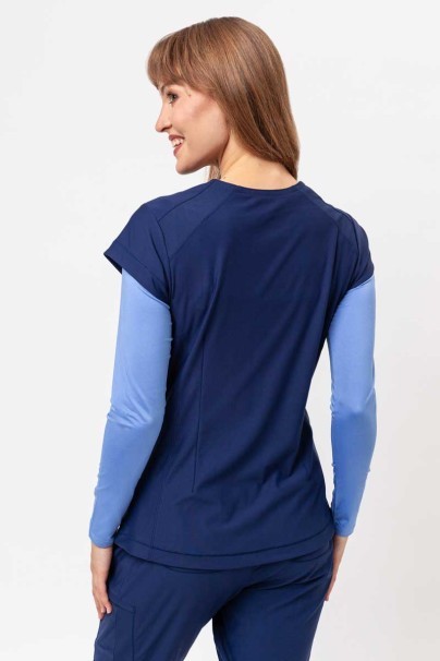 Dámska lekárska blúza Maevn Embrace Zoe námornícky modrá-2