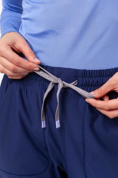 Lekárska dámska súprava Maevn Embrace (blúza Zoe, nohavice Mia) námornícky modrá-12