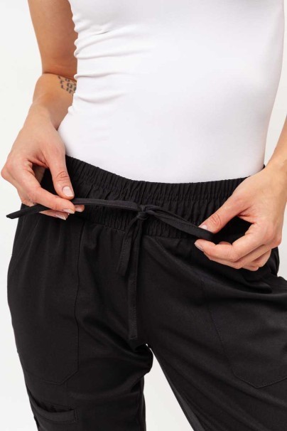 Dámske lekárske nohavice Healing Hands Renee jogger čierne-6