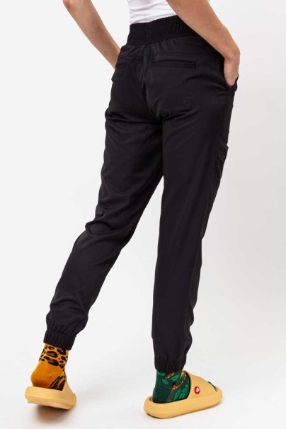 Dámska lekárska súprava Healing Hands (blúza Madison, nohavice Renee) čierna-8