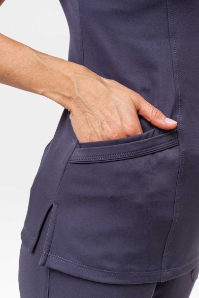 Dámska lekárska súprava Healing Hands (blúza Madison, nohavice Renee) šedá-5