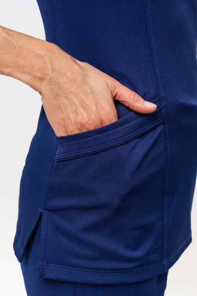 Dámska lekárska blúza Healing Hands Madison námornícky modrá-4