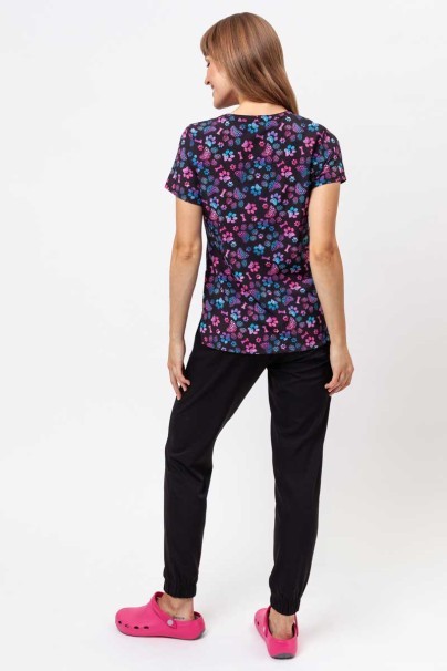 Dámska lekárska blúza Maevn Prints Ombre Paws-6