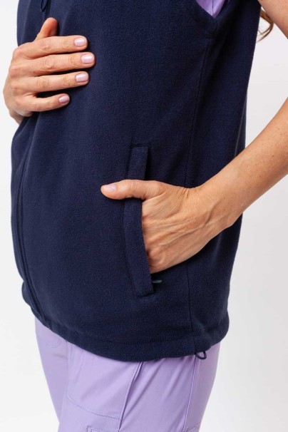 Dámska fleecová vesta Malfini Next námornícky modrá-5