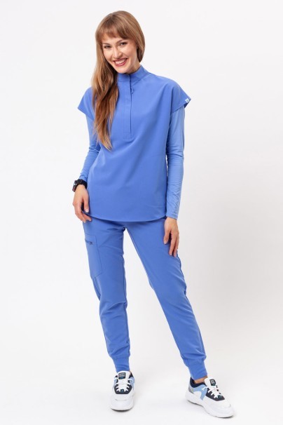 Dámska lekárska blúza Uniforms World 518GTK™ Avant On-Shift klasicky modrá-6