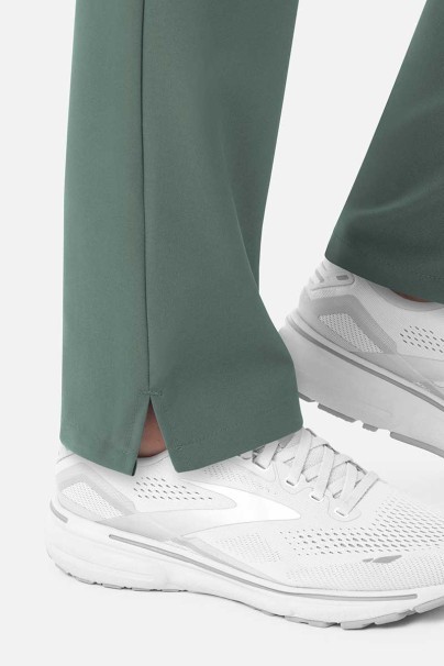 Lekárska súprava Maevn Momentum (blúzka Double V-neck, nohavice 6-pocket) pastelovo zelená-10