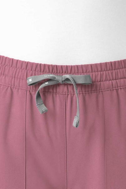 Lekárska súprava Maevn Momentum (blúzka Double V-neck, nohavice 6-pocket) pastelovo ružová-9