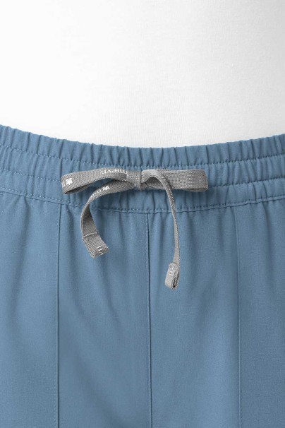 Lekárska súprava Maevn Momentum (blúzka Double V-neck, nohavice 6-pocket) pastelovo modrá-9