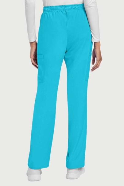Dámska lekárska súprava Cherokee Ultra (blúzka V-neck, Cargo nohavice) tyrkysová-6
