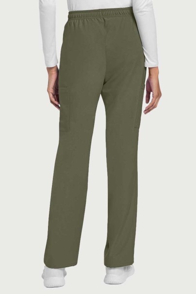 Dámska lekárska súprava Cherokee Ultra (blúzka V-neck, Cargo nohavice) olivková-6