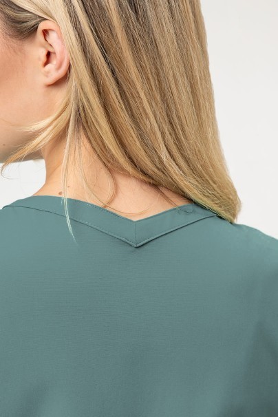 Lekárska dámská blúzka Maevn Momentum Double V-neck pastelově zelená-3