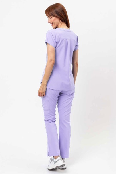 Dámska lekárska súprava Maevn Momentum (blúza Dolman, nohavice Flare Leg) levanďulová-2